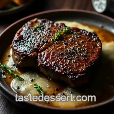 Easy & Juicy Delmonico Ribeye Steak: My Family's Favorite Recipe Recipe Card