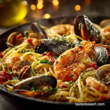 Seafood Symphony Soup Pasta More with Seafood Mix Recipe Card