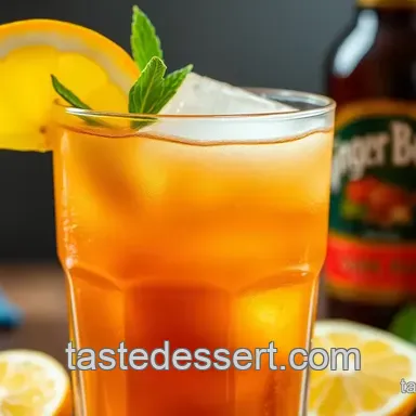 How to Shake Dark Rum Ginger Beer Delightful: A Refreshing Escape!