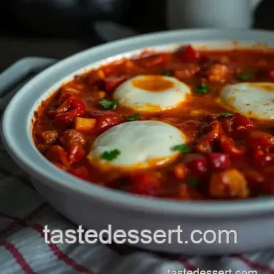 Easy & Flavorful Middle Eastern Breakfast: Shakshuka for a Cozy Morning Recipe Card