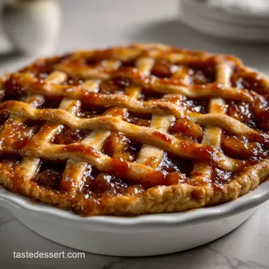 Apple Butter Pie: Silky Spiced Recipe for Autumn Recipe Card