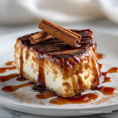 Simple Churro Cheesecake for Parties in 45 Min Recipe Card