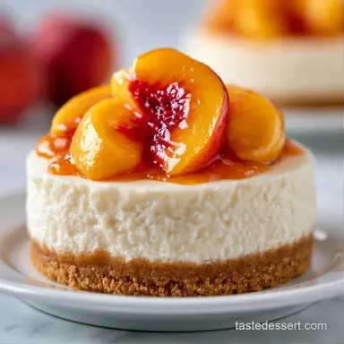Simple No Bake Peach Dessert for 12 Recipe Card