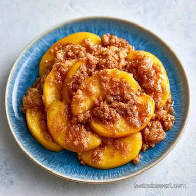 Simple Peach Dessert in 1 Hour: Golden Recipe Card