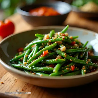 Sizzling Asian Green Beans Recipe My GoTo Side Dish Recipe Card