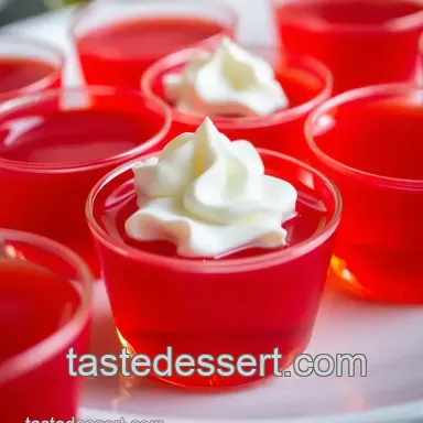 Easy & Fiery Fireball Jello Shots: A Fun Party Treat! Recipe Card
