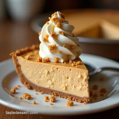 NoBake Skinny Frozen Peanut Butter Pie Recipe Recipe Card