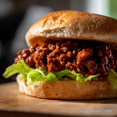 Ultimate Ground Beef Sandwich Sloppy Joes Grown Up Recipe Card