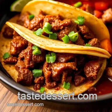 How to Make Amazing Slow Cooked Beef Tacos with Bold Flavors! Recipe Card