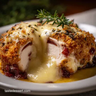 Slow Cooker Chicken Cordon Bleu The: 10-Minute Prep Recipe Card
