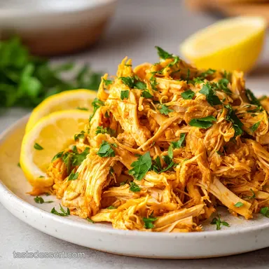 Slow Cooker Chicken Shawarma: Tender