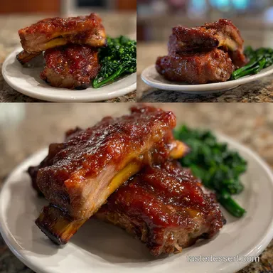 Tender Tasty Slow Cooker Ribs FallofftheBone: Ultra-Juicy Results Recipe Card