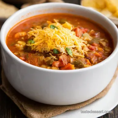 My GoTo Slow Cooker Taco Soup is Ready in a Flash Recipe Card