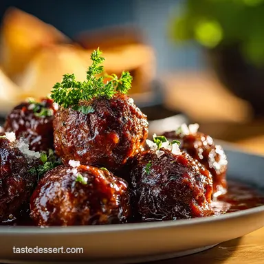 Crockpot Meatballs: The Ultimate Slow Cooker Italian Supper Recipe Card