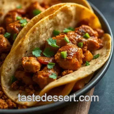 Smoky Ancho Chile Chicken Tacos: A Flavorful Family Favorite Recipe Card