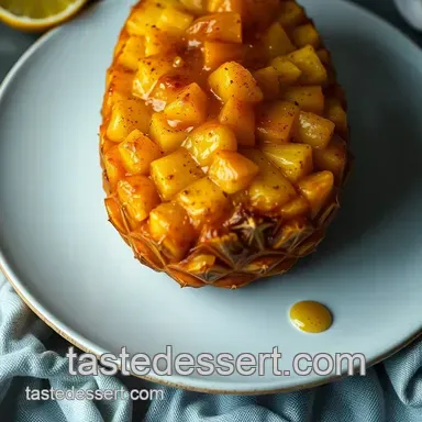 Easy & Delicious Smoked Pineapple: My Honey-Lime Drizzle Recipe Recipe Card