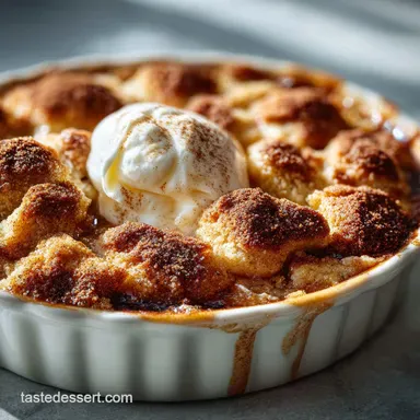 Snickerdoodle Cobbler: Oven-Only Baked Delight Recipe Card