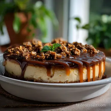 Snickers Cheesecake No-Bake | Creamy & Indulgent Recipe