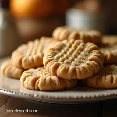 The Ultimate Soft Peanut Butter Cookies Recipe Easy Crinkly Recipe Card