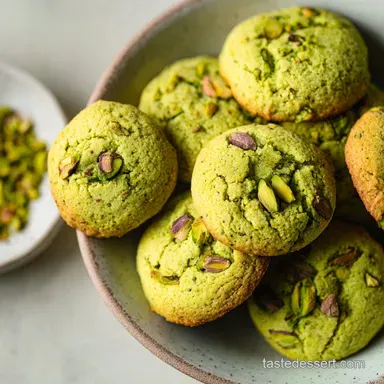 Pistachio Pudding Cookies in 25 Minutes
