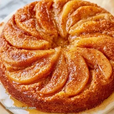 Sour Cream Pear Cake in 75 Minutes