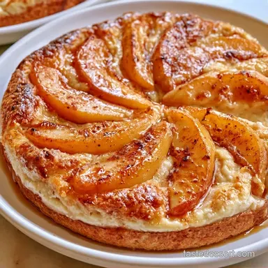 Sour Cream Pear Pie in 80 Minutes Recipe Card