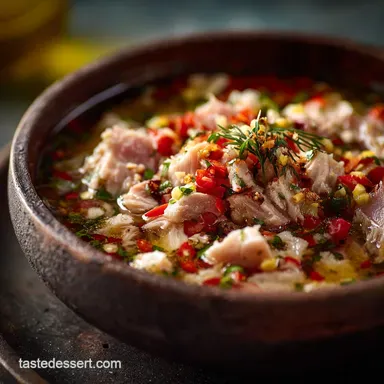 Cracking Canned Tuna Ceviche A 15Minute ZeroCook Recipe Recipe Card