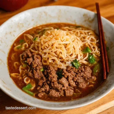 Quick Ground Beef Teriyaki Ramen 30Minute Weeknight Win Recipe Card