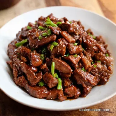 Mongolian Beef Thats Easy to Make 30Minute Weeknight Win Recipe Card