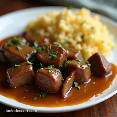 Easy Instant Pot Beef Tips with Brown Gravy Under an Hour