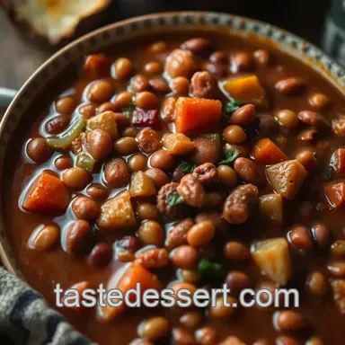 Comforting Spiced Anasazi Bean Stew: A Hearty Southwest Delight Recipe Card