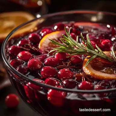 Christmas Punch: Best Spiced Cranberry Orange Recipe for a Crowd Recipe Card