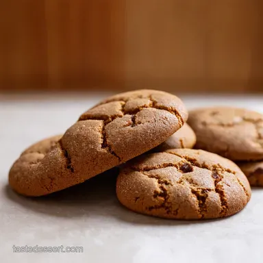 Spiced Molasses Cookies My OldFashioned Crinkle Recipe Recipe Card