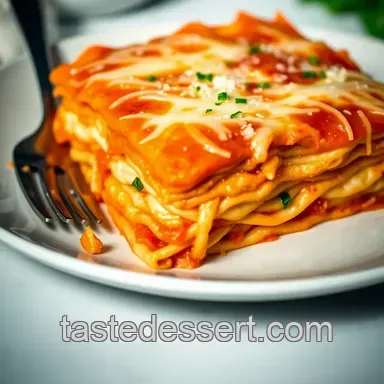 Spicy Buffalo Chicken Lasagna: A Family Favorite for All Occasions Recipe Card