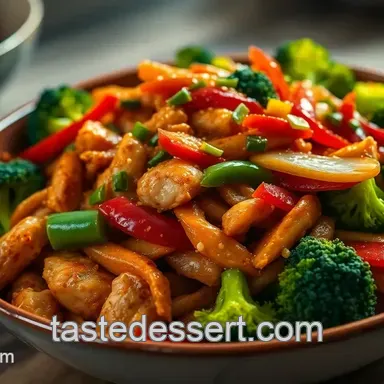 Spicy Hunan Chicken Stir-Fry: A Flavor Explosion from China