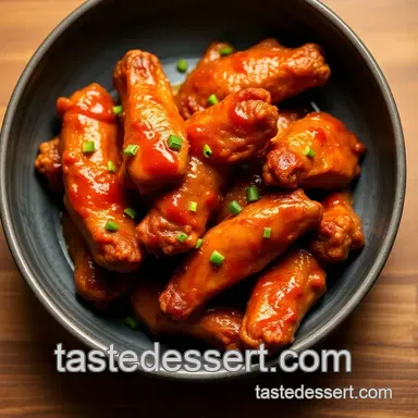 My Easy & Juicy Wingstop Spicy Korean Q Wings Recipe Recipe Card