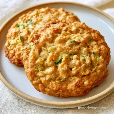Spicy Zucchini Oatmeal Cookies for 15 Recipe Card