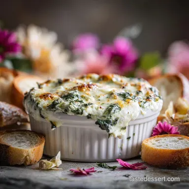 Spinach Artichoke Dip Ready in 30 Min Recipe Card