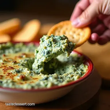 Hot Spinach Dip So Good It Disappears Easy Recipe Recipe Card