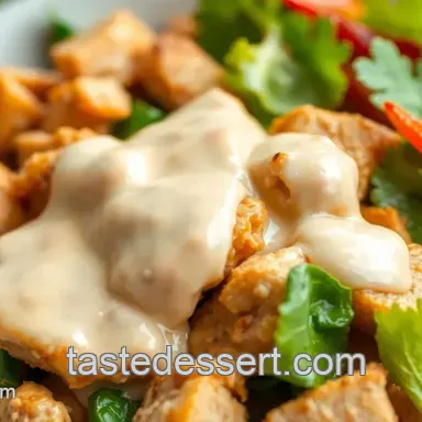 How to Master a Zesty Stir-Fry Chicken Salad with Creamy Dressing