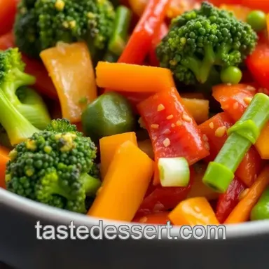 How to Quickly Stir-Fry Colorful Veggies in 25 Min: Delicious Tips! Recipe Card