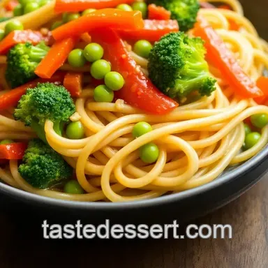 How to Make Stir-Fry Edamame Bean Noodles, Quick & Healthy Delight Recipe Card