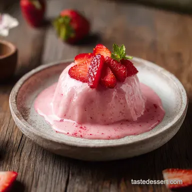 Strawberry Mousse in 20 Minutes Recipe Card