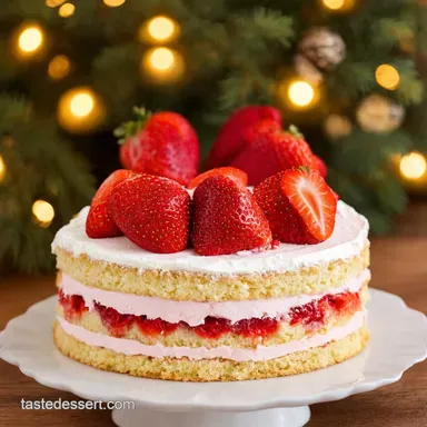 Strawberry Shortcake Birthday Cake A Proper Celebration Recipe Card