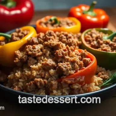 Easy & Delicious Stuffed Paprika with Minced Meat – My Family' s Favorite