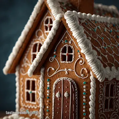 Architects Gingerbread House Recipe Sturdy Blueprint for a Showstopper Recipe Card