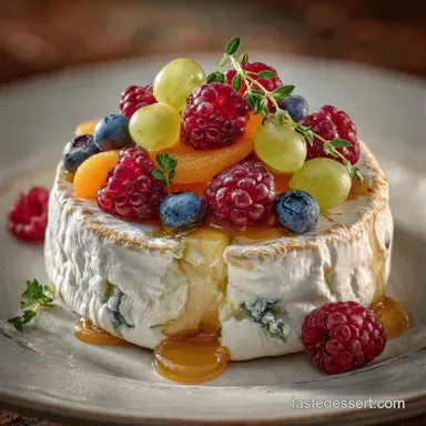 Sweet Cheese Dessert Board in 20 Minutes Recipe Card