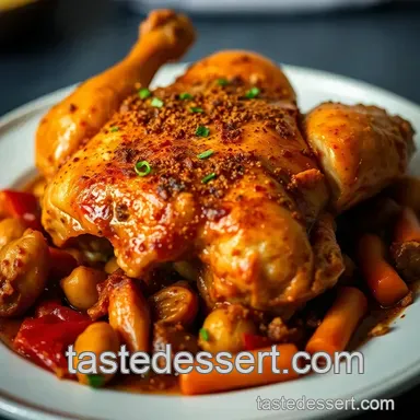 Easy & Juicy Taco Bell Slow Roasted Chicken: My Family's Favorite Fiesta Recipe Card