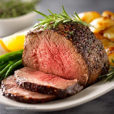 Eye of Round Roast: The No-Fail Tender Medium-Rare Method Recipe Card