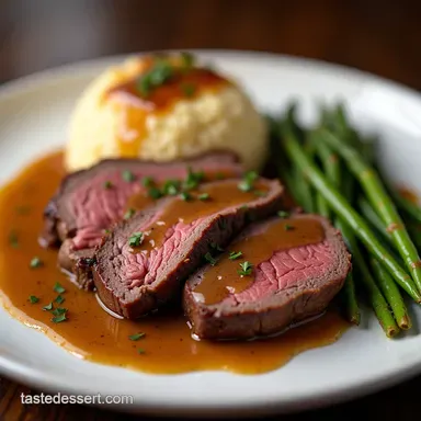 The Perfect Sunday Joint Tender Roast Beef with Rich Pan Gravy